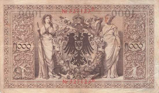 1000 Mark 1909 P/B ro.39